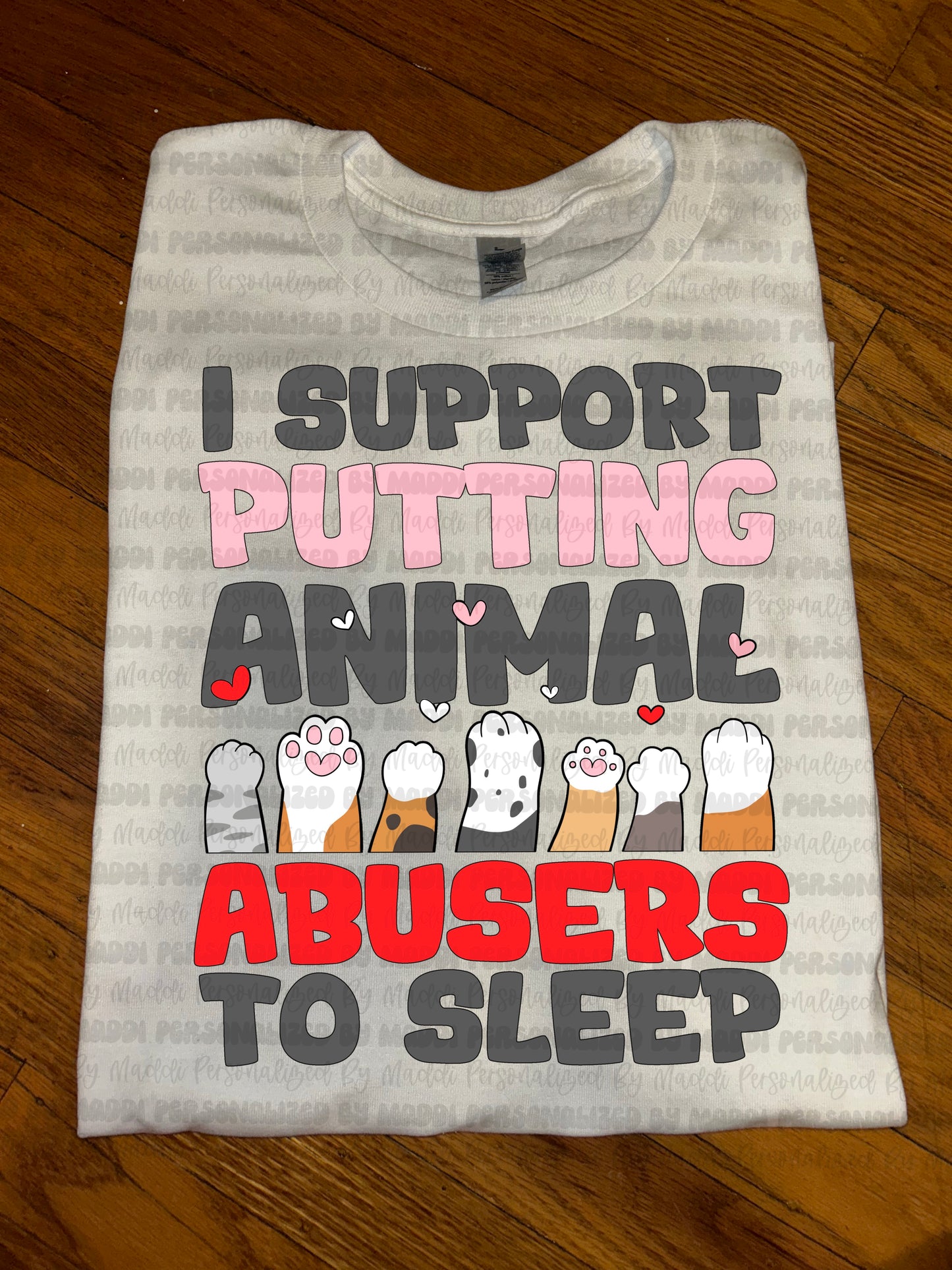 Animal Abusers To Sleep PREORDER