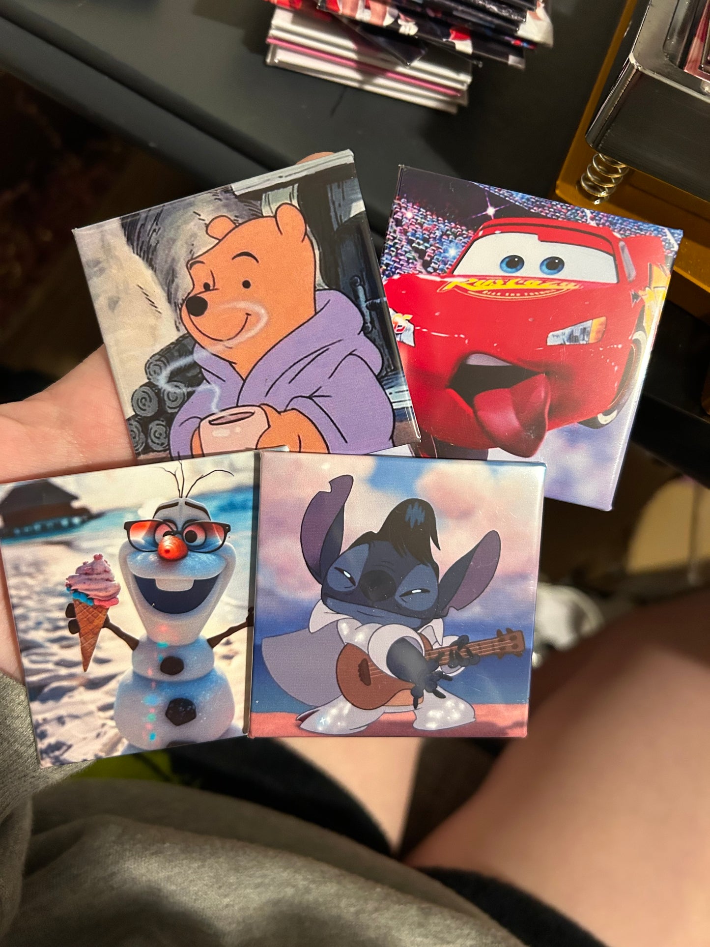 Character Magnets 7/9 BD TAT