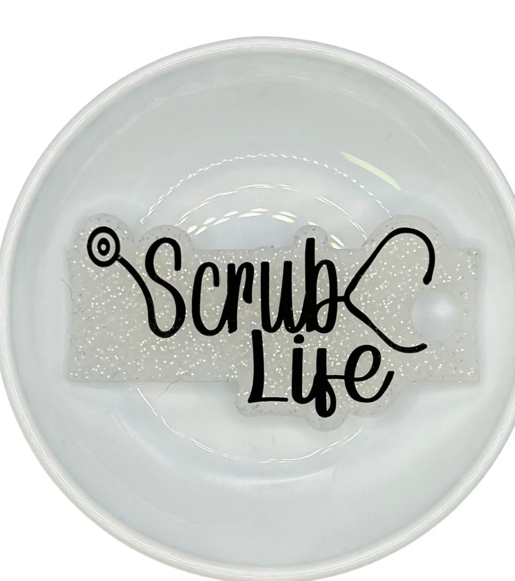 Scrub Life Tumbler Tag RTS