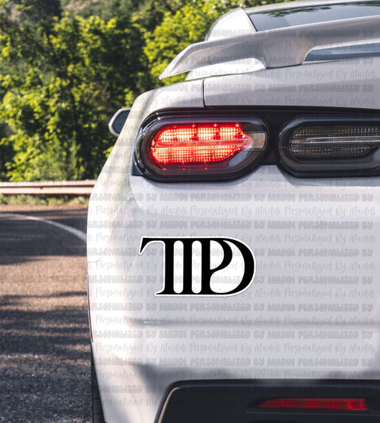 TTPD 6” Car Magnet - arrives in 2 weeks