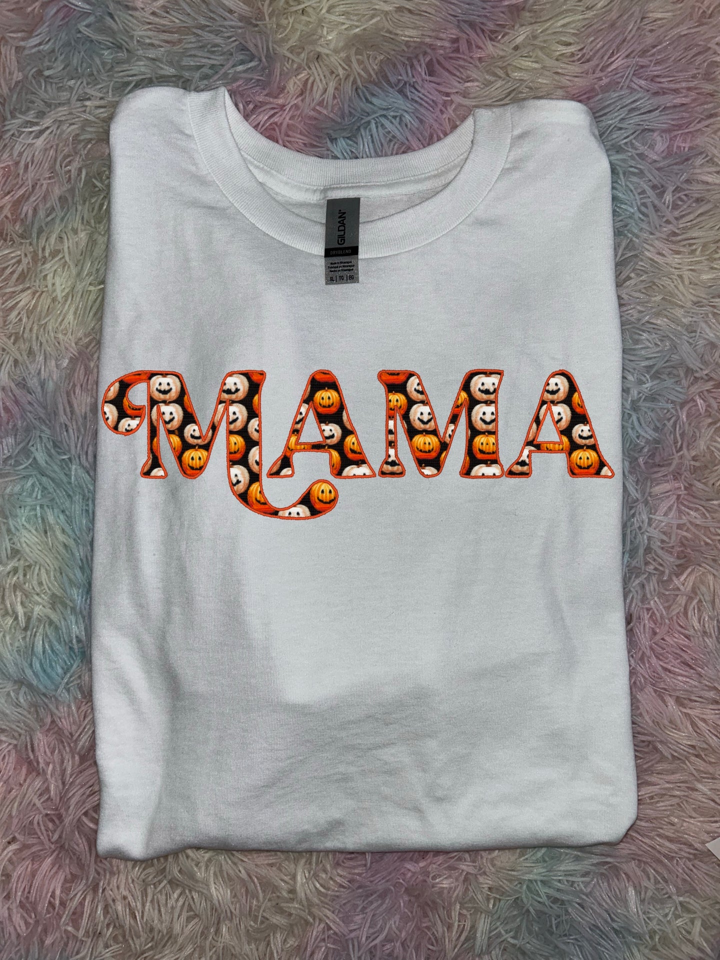 Halloween Mama Faux Embroidery PREORDER
