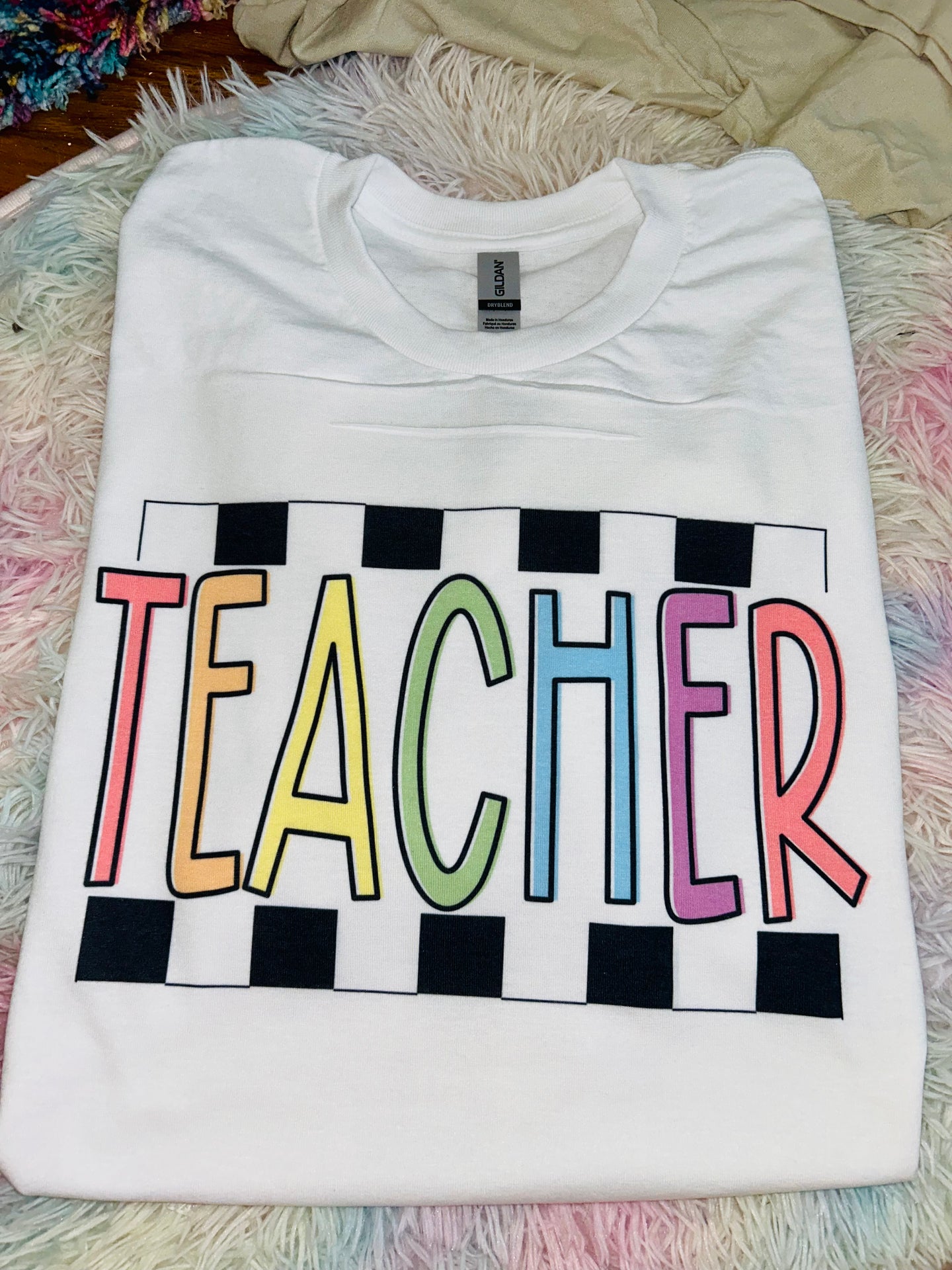 Checkered Teacher PREORDER