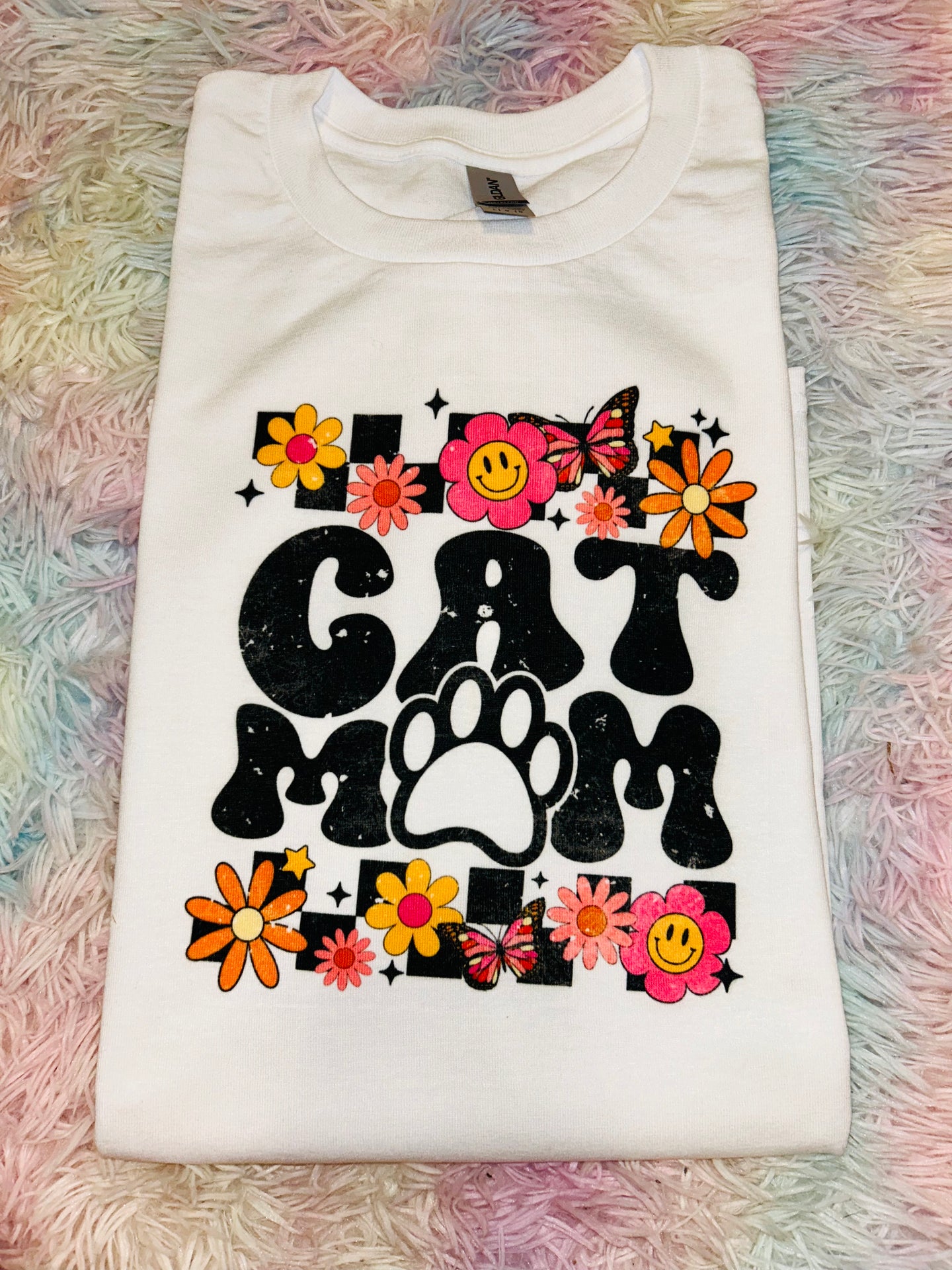 Cat Mom Floral PREORDER