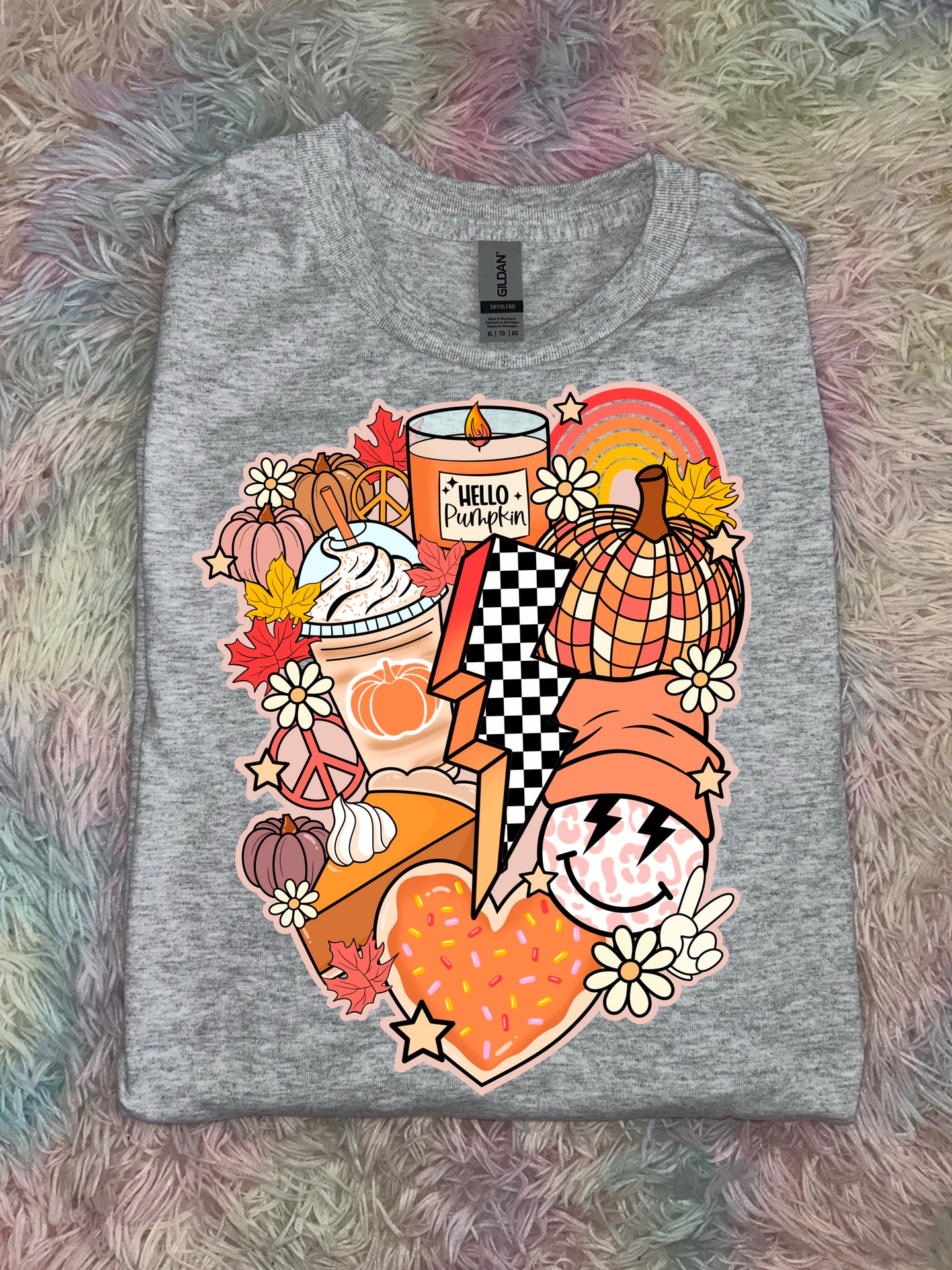 Pumpkin Retro Collage PREORDER