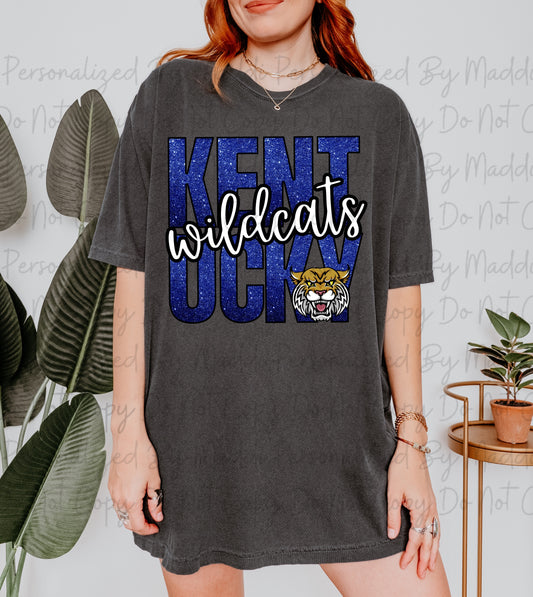 Wildcats Faux Glitter Unisex CC PREORDER (Copy)