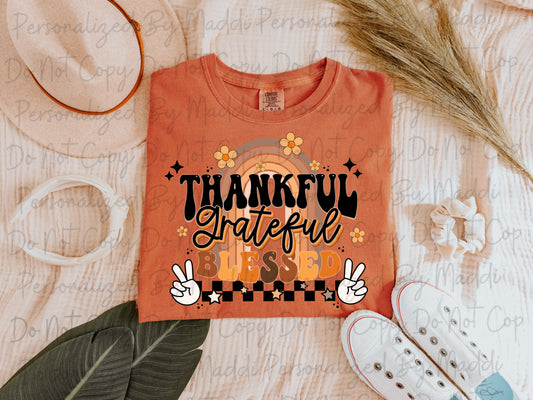 Thankful Grateful Blessed Unisex CC PREORDER