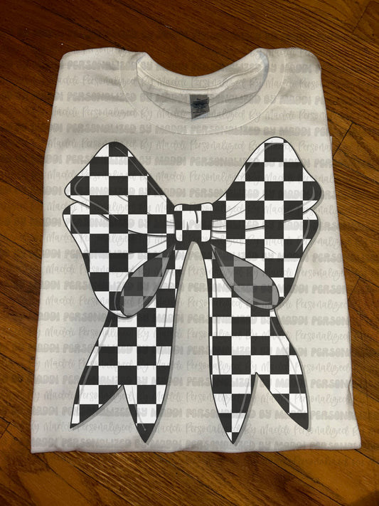 Checkered Bow PREORDER