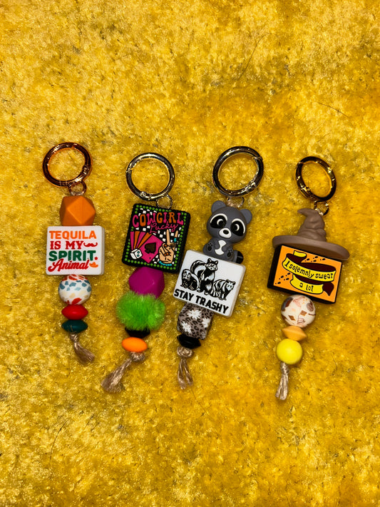 Beaded Keychains RTS