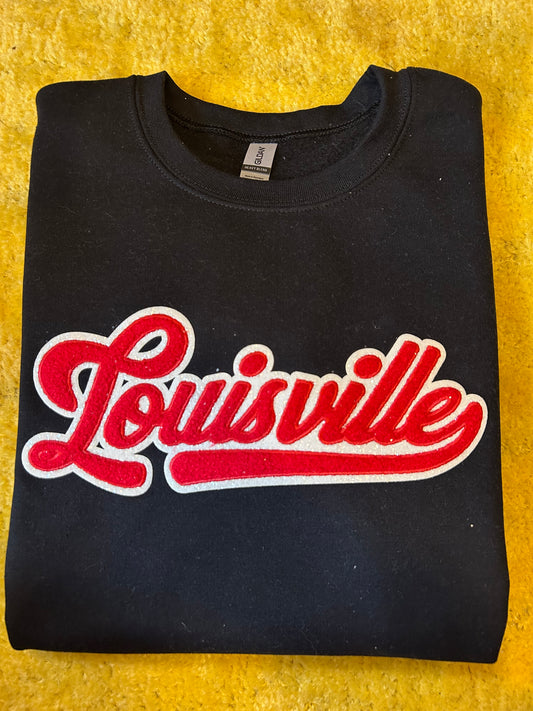 Louisville Sequin Patch SWEATSHIRT