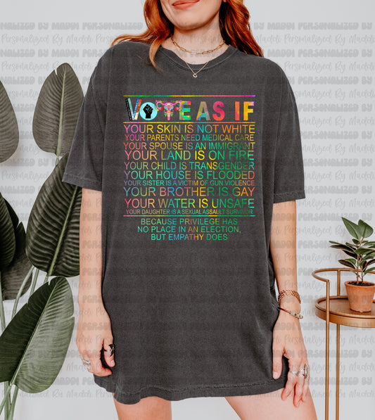 Vote As If Unisex CC PREORDER