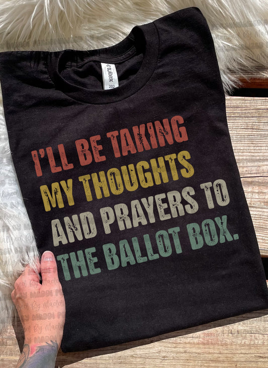 Thoughts & Prayers To The Ballot PREORDER