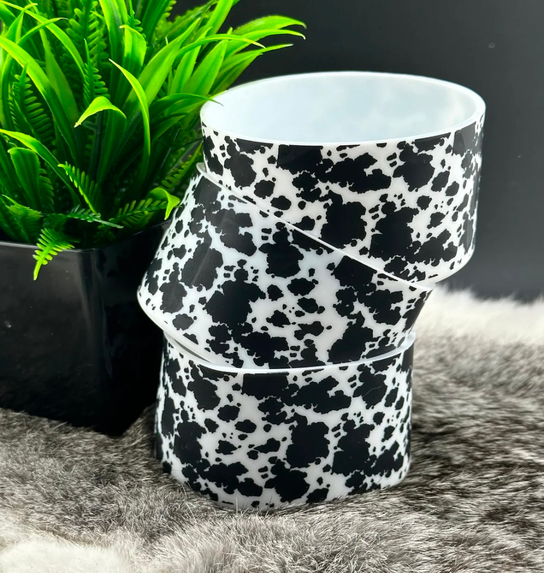 Cow Print Tumbler Boot RTS