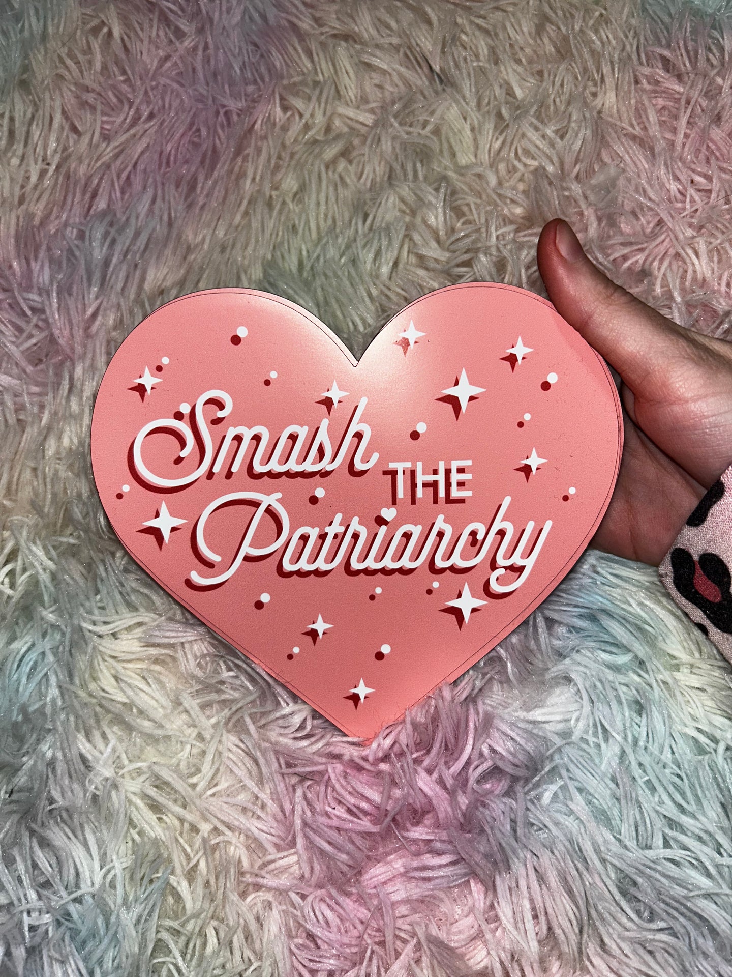Smash The Patriarchy Car Magnet RTS