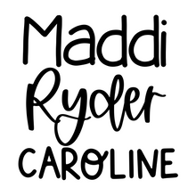 Load image into Gallery viewer, KID/YOUTH Name Beanie PREORDER
